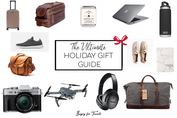 The ultimate gift guide for travelers gift ideas for travelers, christmas gift ideas for male travelers, christmas girl ideas for female travelers, christmas list, ultimate mens christmas list, ultimate woments christmas list, best gifts to buy for men, best gifts to buy for women, traveling women gift ideas, gift ideas for women that travel, gift ideas for men that love traveling, holiday girl guides for men and women, girls gift guides, men gift guides